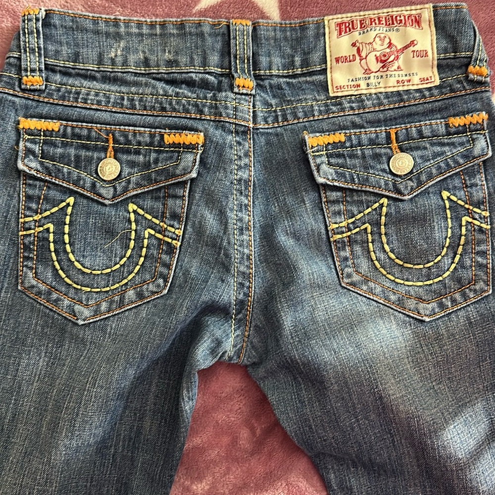 Vintage Y2K Essential True Religion Straight Jeans